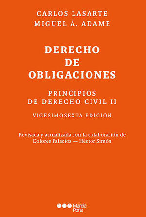 PRINCIPIOS DE DERECHO CIVIL # II - 26.ª ED. 2023 REVISADA Y ACTUALIZADA
