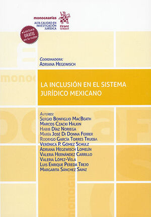 INCLUSIÓN EN EL SISTEMA JURÍDICO MEXICANO