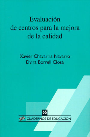 EVALUACIÓN DE CENTROS PARA LA MEJORA DE LA CALIDAD