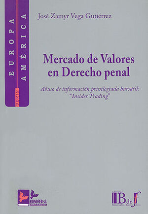 MERCADO DE VALORES EN DERECHO PENAL