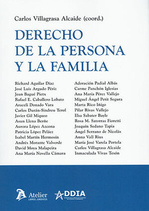 DERECHO DE LA PERSONA Y LA FAMILIA