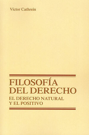 FILOSOFÍA DEL DERECHO - 2.ª ED. 2002