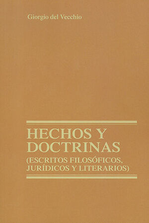 HECHOS Y DOCTRINAS - 1.ª ED. 2003