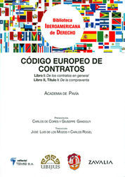 CÓDIGO EUROPEO DE CONTRATOS - 1.ª ED. 2009