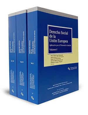 DERECHO SOCIAL DE LA UNIÓN EUROPEA - 1.ª ED. 2023 (OBRA DE 3 TOMOS)