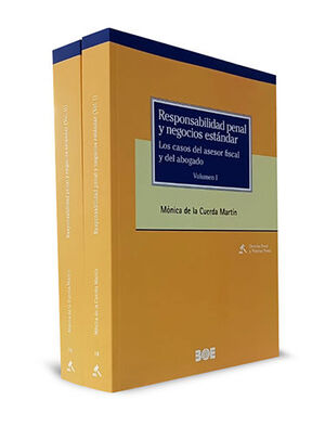 RESPONSABILIDAD PENAL Y NEGOCIOS ESTÁNDAR - 1.ª ED. 2023 (OBRA DE 2 TOMOS)