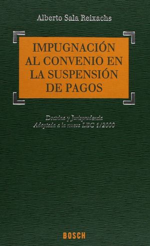 IMPUGNACIÓN AL CONVENIO EN LA SUSPENSIÓN DE PAGOS