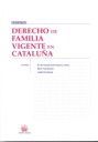 DERECHO DE FAMILIA VIGENTE EN CATALUÑA