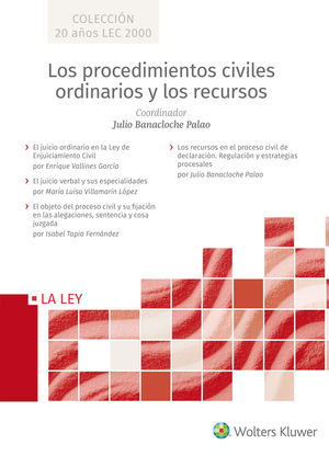 PROCEDIMIENTOS CIVILES ORDINARIOS Y LOS RECURSOS, LOS - (4 TOMOS)