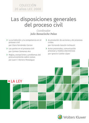 DISPOSICIONES GENERALES DEL PROCESO CIVIL, LAS - (5 TOMOS)