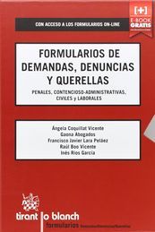 FORMULARIOS DE DEMANDAS, DENUNCIAS Y QUERELLAS
