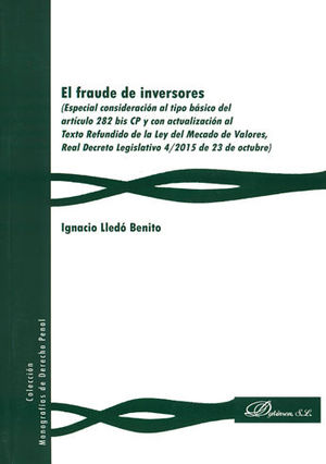FRAUDE DE INVERSORES, EL - 1.ª ED. 2017
