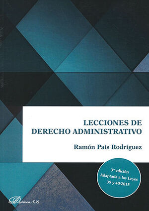 LECCIONES DE DERECHO ADMINISTRATIVO - 3.ª ED. 2016