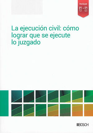 EJECUCIÓN CIVIL, LA - 1.ª ED. 2023