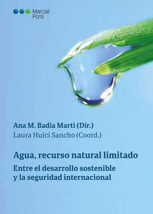 AGUA, RECURSO NATURAL LIMITADO - 1.ª ED. 2018