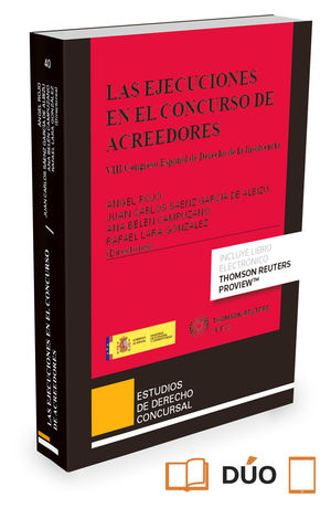 EJECUCIONES EN EL CONCURSO DE ACREEDORES  ( PAPEL + E-BOOK ), LAS
