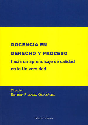 DOCENCIA EN DERECHO Y PROCESO - 1.ª ED. 2017