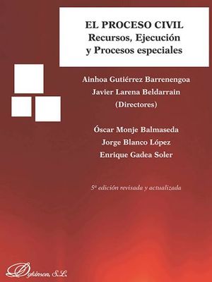 PROCESO CIVIL, EL - 1.ª ED. 2017