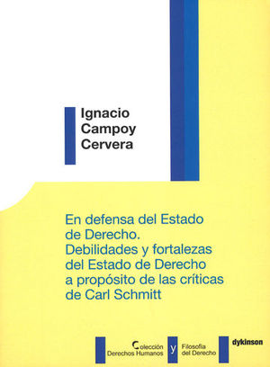 EN DEFENSA DEL ESTADO DE DERECHO - 1.ª ED. 2017