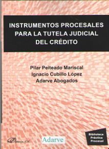 INSTRUMENTOS PROCESALES PARA LA TUTELA JUDICIAL DEL CRÉDITO - 1.ª ED. 2018