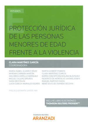 PROTECCIÓN JURÍDICA DE LAS PERSONAS MENORES DE EDAD FRENTE A LA VIOLENCIA