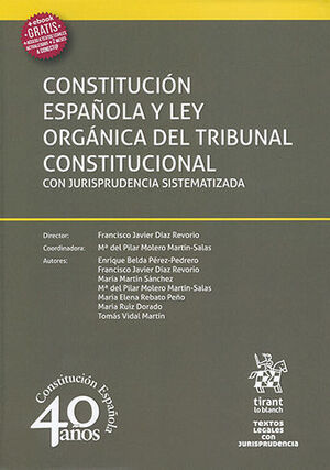 CONSTITUCIÓN ESPAÑOLA Y LEY ORGÁNICA DEL TRIBUNAL CONSTITUCIONAL