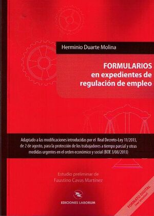 FORMULARIOS EN EXPEDIENTES DE REGULACIÓN DE EMPLEO