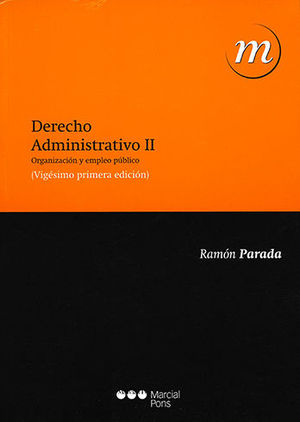 DERECHO ADMINISTRATIVO. TOMO II