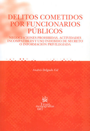 DELITOS COMETIDOS POR FUNCIONARIOS PÚBLICOS