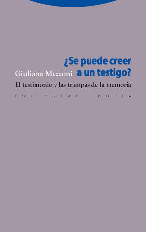 SE PUEDE CREER A UN TESTIGO? - 1.ª ED. 2010, 1.ª REIMP. 2021