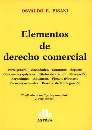 ELEMENTOS DE DERECHO COMERCIAL