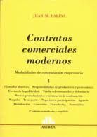 CONTRATOS COMERCIALES MODERNOS (2 TOMOS)