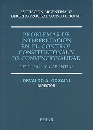 PROBLEMAS DE INTERPRETACIÓN EN EL CONTROL CONSTITUCIONAL Y DE CONVENCIONALIDAD - 1.ª ED. 2017