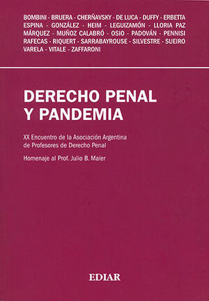 DERECHO PENAL Y PANDEMIA