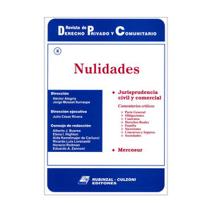 REVISTA DE DERECHO PRIVADO Y COMUNITARIO # 8 NULIDADES - ED 1995