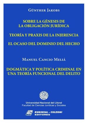 SOBRE LA GENESIS DE LA OBLIGACION JURIDICA