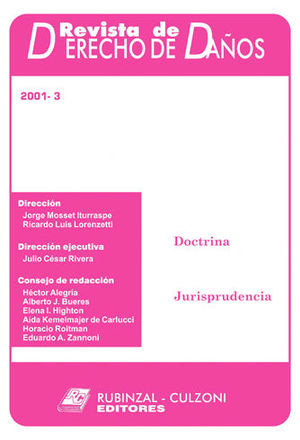 REVISTA DE DERECHO DE DAÑOS 2001 - 3 DAÑOS EN LA ACTIVIDAD COMERCIAL