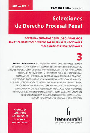 SELECCIONES DE DERECHO PROCESAL PENAL - #3