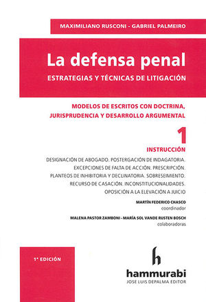 DEFENSA PENAL, LA (INTRODUCCIÓN 1)