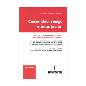 CAUSALIDAD, RIESGO E IMPUTACIÓN - 1.ª ED., 2.ª REIMP. 2024