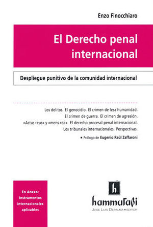 DERECHO PENAL INTERNACIONAL, EL