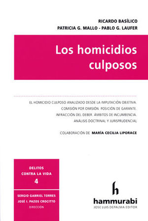 HOMICIDIOS CULPOSOS, LOS