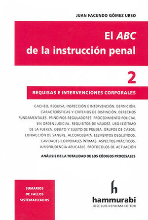 ABC DE LA INSTRUCCIÓN PENAL, EL VOL. 2
