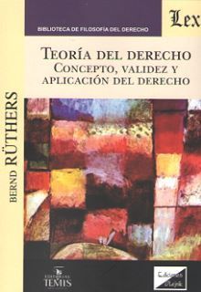 TEORÍA DEL DERECHO - 1.ª ED. 2018