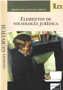 ELEMENTOS DE SOCIOLOGÍA JURÍDICA - 1.ª ED. 2019