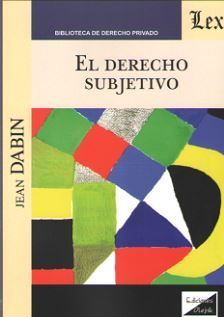 DERECHO SUBJETIVO, EL