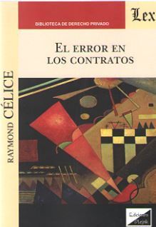 ERROR EN LOS CONTRATOS, EL - 1.ª ED. 2019