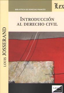 INTRODUCCIÓN AL DERECHO CIVIL