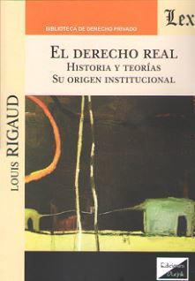 DERECHO REAL, EL