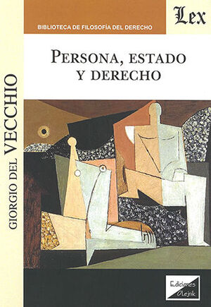 PERSONA, ESTADO Y DERECHO